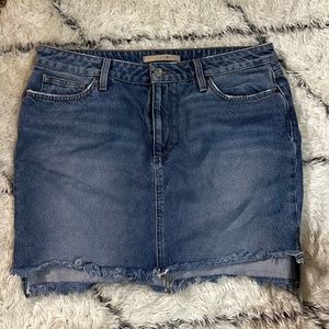 Joe's Women's‎ Size 32 Medium Wash Short Pencil Denim Jean Skirt